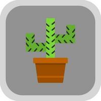 cactus pot vector icoon ontwerp