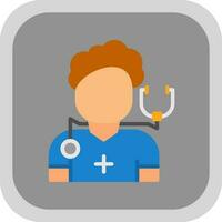 Mens dokter vector icoon ontwerp