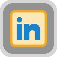 linkedin vector icoon ontwerp