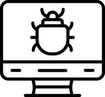 computer kever vector icoon ontwerp