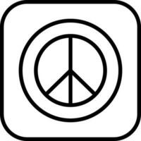 vrede teken vector icoon ontwerp