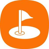 golf Cursus vector icoon ontwerp