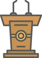 podium vector icoon ontwerp