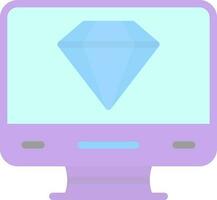 diamant vector icoon ontwerp