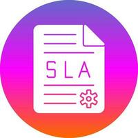 sla vector icoon ontwerp