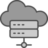 hosting vector icoon ontwerp