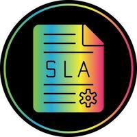 sla vector icoon ontwerp