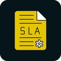 sla vector icoon ontwerp