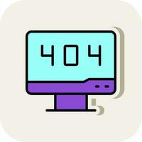 404 vector icoon ontwerp