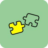 puzzel vector icoon ontwerp