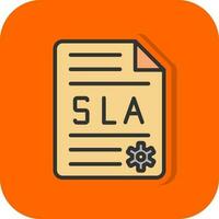 sla vector icoon ontwerp