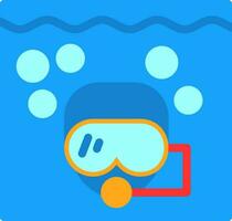 snorkelen vector icoon ontwerp