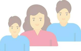 familie vector icoon ontwerp