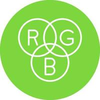 rgb vector icoon ontwerp