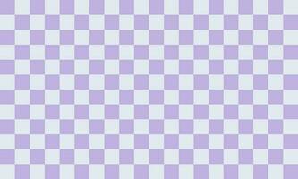 mooi pastel Purper geruit, schaakbord, tartan, gingang, plaid patroon achtergrond, perfect voor behang vector