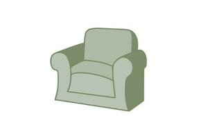 fauteuil, lineair stijl teken voor mobiel concept en web ontwerp. symbool, logo illustratie. vector grafiek