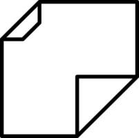 origami vector icoon ontwerp