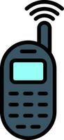 walkie talkie vector icoon ontwerp