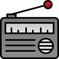 radio vector icoon ontwerp