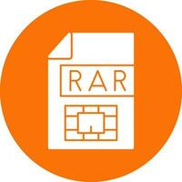 rar vector icoon ontwerp