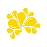 zonnebloem logo, bloem tuin gemakkelijk ontwerp, vector illustratie sjabloon