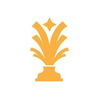 trofee logo, winnend vector voor sport- toernooi, creatief en uniek illustratie