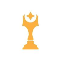 trofee logo, winnend vector voor sport- toernooi, creatief en uniek illustratie