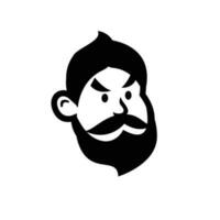 geest mascotte logo icoon ontwerp illustratie vector