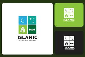 Islamitisch logo ontwerp sjabloon vector