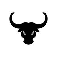 Stier logo sjabloon vector icoon illustratie