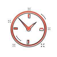 tekenfilm alarm klok icoon in grappig stijl. timer teken illustratie pictogram. stopwatch plons bedrijf concept. vector