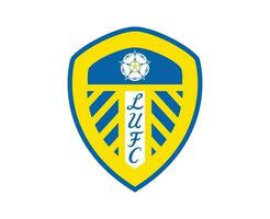 Leeds Verenigde club logo symbool premier liga Amerikaans voetbal abstract ontwerp vector illustratie