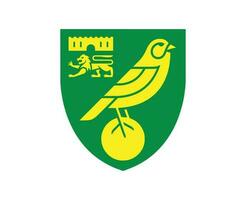 norwich stad club logo symbool premier liga Amerikaans voetbal abstract ontwerp vector illustratie