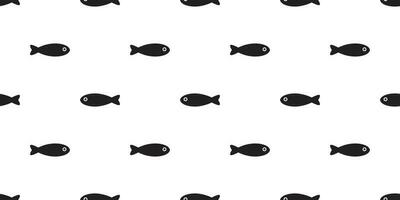 vis naadloos patroon vector Zalm geïsoleerd tonijn oceaan zee tekenfilm herhaling behang tegel achtergrond tekening illustratie