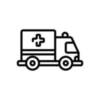 ambulance icoon teken symbool vector