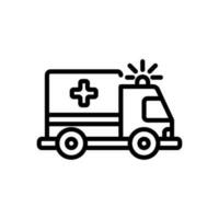 ambulance icoon teken symbool vector