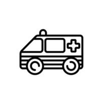 ambulance icoon teken symbool vector