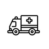 ambulance icoon teken symbool vector