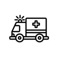 ambulance icoon teken symbool vector