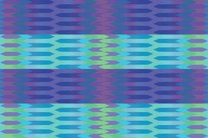 etnisch zigzag patroon in retro kleuren, aztec stijl naadloos vector achtergrond