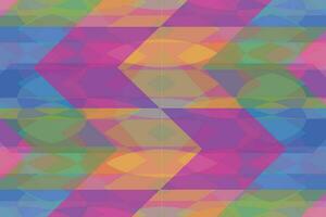 etnisch zigzag patroon in retro kleuren, aztec stijl naadloos vector achtergrond