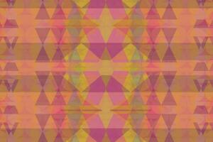 etnisch zigzag patroon in retro kleuren, aztec stijl naadloos vector achtergrond