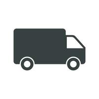 vrachtwagen, auto vector illustratie. snel levering onderhoud Verzending icoon. gemakkelijk vlak pictogram voor bedrijf, afzet of mobiel app internet concept Aan wit achtergrond.