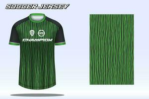 voetbal Jersey sport t-shirt ontwerp mockup voor Amerikaans voetbal club vector