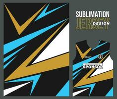 vector Jersey sport- ontwerp voor racing wielersport Amerikaans voetbal gaming motorcross