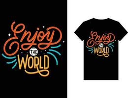 modieus t-shirt ontwerp, wijnoogst typografie en belettering kunst, retro leuze vector