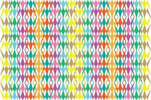 etnisch zigzag patroon in retro kleuren, aztec stijl naadloos vector achtergrond