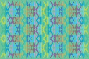 etnisch zigzag patroon in retro kleuren, aztec stijl naadloos vector achtergrond