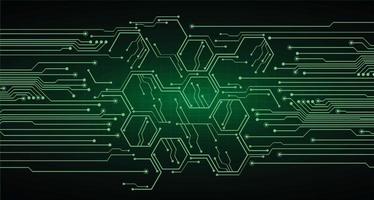 cyber circuit toekomstige technologie concept achtergrond vector