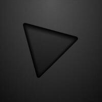 abstract zwart driehoek technologie achtergrond vector